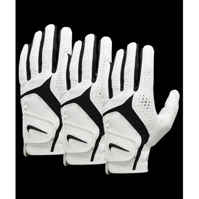Nike Голф ръкавица Nike Dura Feel X Golf Glove (3 Pack) - White/Black