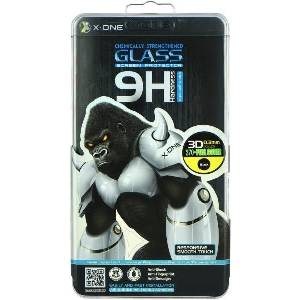 X-One Извит Стъклен Протектор за Samsung A8 2018, X-one 3D Glass, Прозрачен (5901737884923)