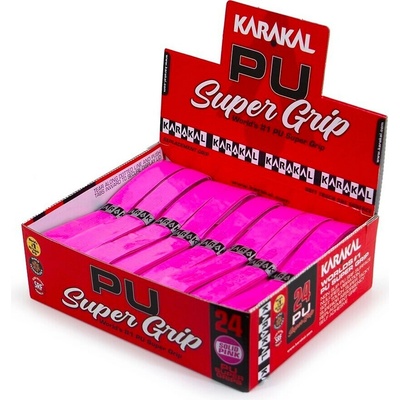 Karakal PU Super Grip Box 24 ks Pink