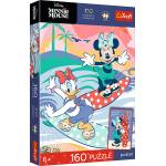 Trefl - Puzzle Minnie Mouse: Beautiful Mouse + poster - 160 piese