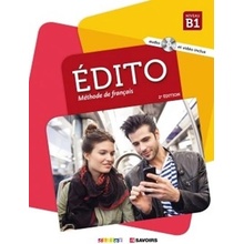 Édito Niveau B1 Učebnice + CD Mp3 + DVD Ed. 2018