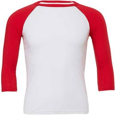 Canvas tričko s 34 rukávem CV3200 White