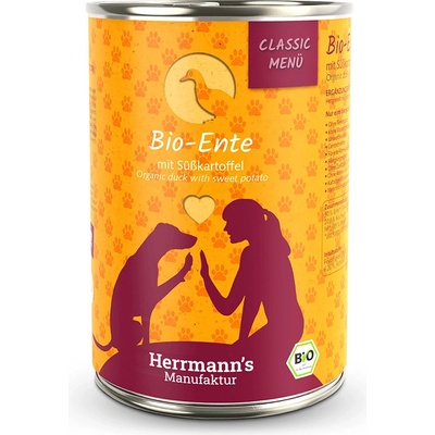 Herrmann's Bio Kachní s batáty 400 g