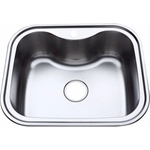 Inter Ceramic Кухненска мивка ick 5848 - неръждаема алпака с покритие САТЕН (ick 5848) Мивка за вграждане