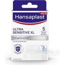 Hansaplast SILICONE SOFT XL ULTRA SENSITIVE náplasť 5 ks