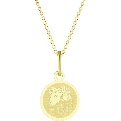 Gemmax Zlatý řetízek se znamením beran GUSYN-35811-36261