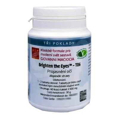 Giovanni Maciocia T06 Projasnění očí Brighten the Eyes 60 tabliet
