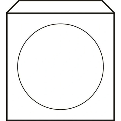 Harmanec-Kuvert Obálky na CD 125x125 s okienkom 100 ks
