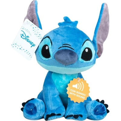 Mikrotrading LILO a STITCH STITCH plyšový 20 cm sedící na baterie se zvukem