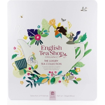 English Tea Shop Plechová kazeta čajů Klasik 72 sáčků