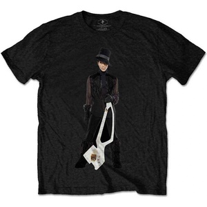 Prince W2A White Guitar (Back Print) Black L Риза (PRINTS38MB03)