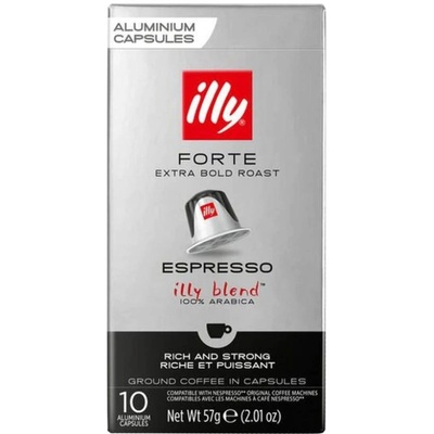 illy Кафе капсули Illy Forte съвместими с Nespresso, 10бр