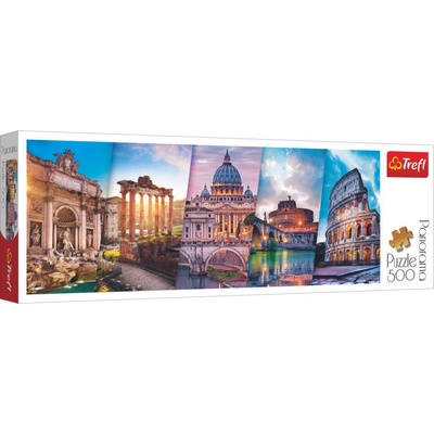 Trefl Panoráma Rím koláž 500 dielov
