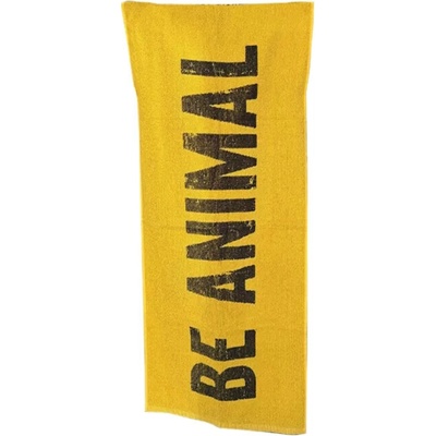 Universal Animal Gym Towel 100 x 50 cm žltá