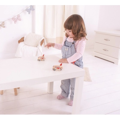 Bigjigs Toys drevené naťahovacie lietadlo 1ks