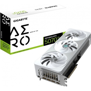 GIGABYTE GeForce RTX 5070 Ti Aero OC 16GB GDDR7 256bit (GV-N507TAERO OC-16GD)