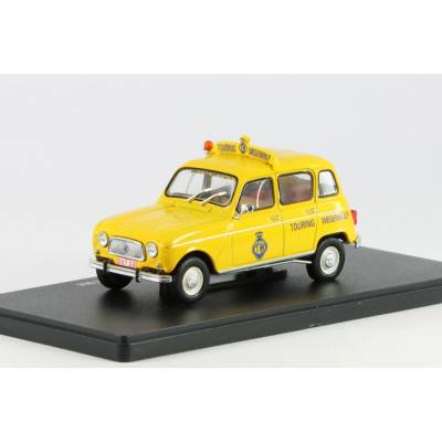 Renault 4L Touring Secours- Hachette časopis s modelem 1:43