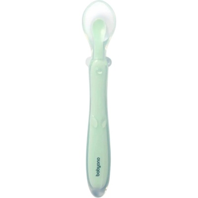 Babyono Силиконова лъжичка Babyono - Be Active, зелена (5901435414286)
