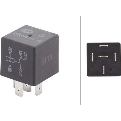Relé, startér HELLA 4RA 933 791-167 (4RA933791167)