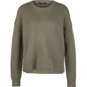 Stoic Дамски вълнен пуловер Stoic Women's Heavy MerinoKnit MMXX. Rutvik Sweater Merino jumper - Olive Green - размер XXL (105-5553-0816)