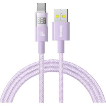 Baseus Кабел за данни BASEUS DISPLAY II USB - Type-C, 100cm, LILA P10382701511-00 (P10382701511-00)