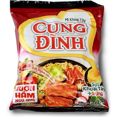 Cung Dinh Instantná polievka rebrá & 5 druhov ovocia 80 g