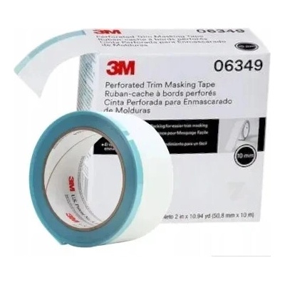 3M 06349 Perforovaná lemovacia maskovacia páska 50,8 mm × 10 m 10 mm