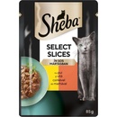 Sheba Selection in Sauce S kuracím a hovädzím v šťave 85 g