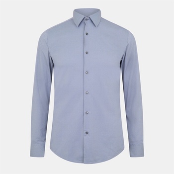 HUGO BOSS Риза с дълъг ръкав Boss Men's PHANK Long Sleeve Shirt - Dark Blue 404