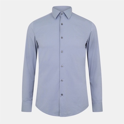HUGO BOSS Риза с дълъг ръкав Boss Men's PHANK Long Sleeve Shirt - Dark Blue 404