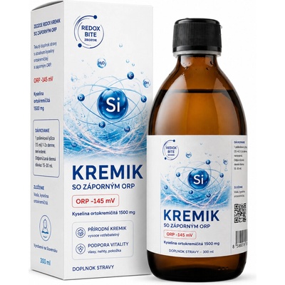 ZEOZOE Redox Tekutý kremík so záporným ORP 300 ml