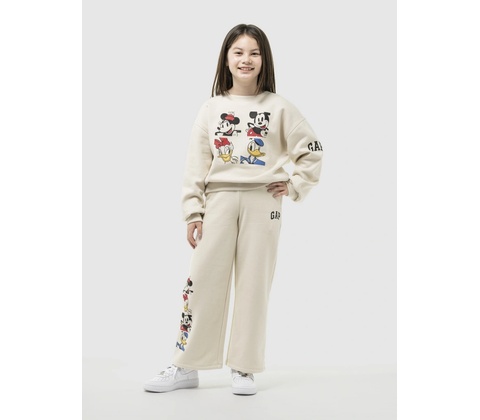 Gap Detské tepláky & Disney Béžová