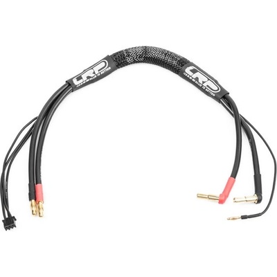 LRP Electronic Nabíjecí kabel 35cm 2S LiPo HARDCASE z G4 na P4/5 včetně balančního konekt. XH