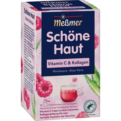 Meßmer Krásná pokožka ovocný čaj 16 čajových sáčků