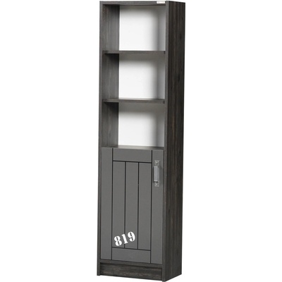 Шкаф с врата и рафтове Dark