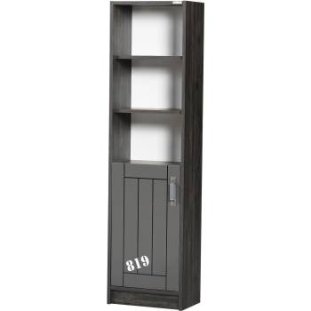 Шкаф с врата и рафтове Dark
