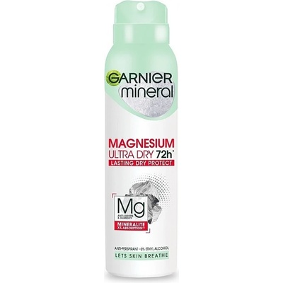 Garnier Magnesium Ultra Dry Део спрей против изпотяване за жени 150 мл (65433)