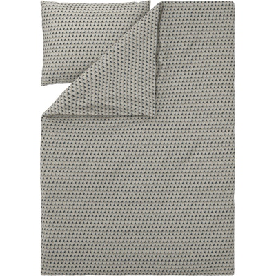 Livarno povlečení Renforcé černá bílá 140x200 70x90 – Zboží Dáma