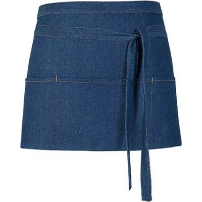 Link Kitchen Wear Džínová koktejlová zástěra X991 Denim 60x30cm