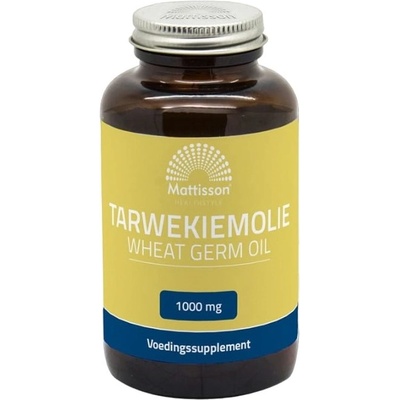 Mattisson Healthstyle Wheat Germ Oil, 1000 mg, 90 капсули, Mattisson Healthstyle (MT2367)