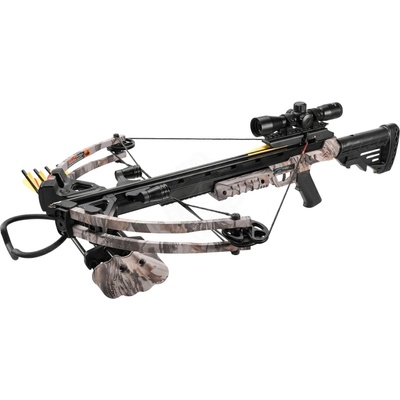 Man Kung Elitní kladková kuše v maskovacím provedení Man Kung MK-XB52GODC Stalker 185lbs 370fps