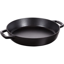 Staub Servírovací litinová pánev grafitově šedá 34 cm