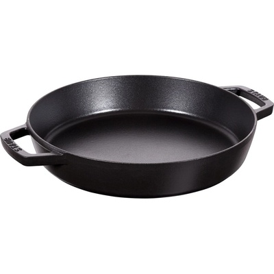 Staub Servírovací litinová pánev grafitově šedá 34 cm