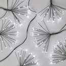 Vánoční osvětlení Emos D3C10 LED řetěz svítící trsy nano studená bílá 8mA