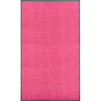 vidaXL Перима изтривалка, розова, 90x150 см (323449)