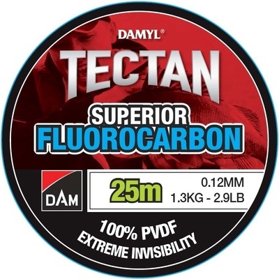 DAM Damyl Tectan Superior Fluorocarbon 25 m 0,12 mm 1,3 kg