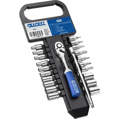 Tona Expert Gola sada 1/4" nářadí na liště 22 dílů (E030727)