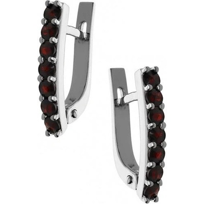 Zlaton náušnice bílé zlato 000103005247