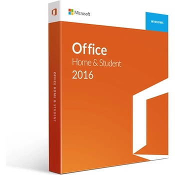 Microsoft Office 2016 pro studenty a domácnosti CZ, elektronická licence, 79G-04723, druhotná licence