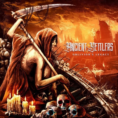 Ancient Settlers - Oblivion's Legacy Oorange Marbled Vinyl LP